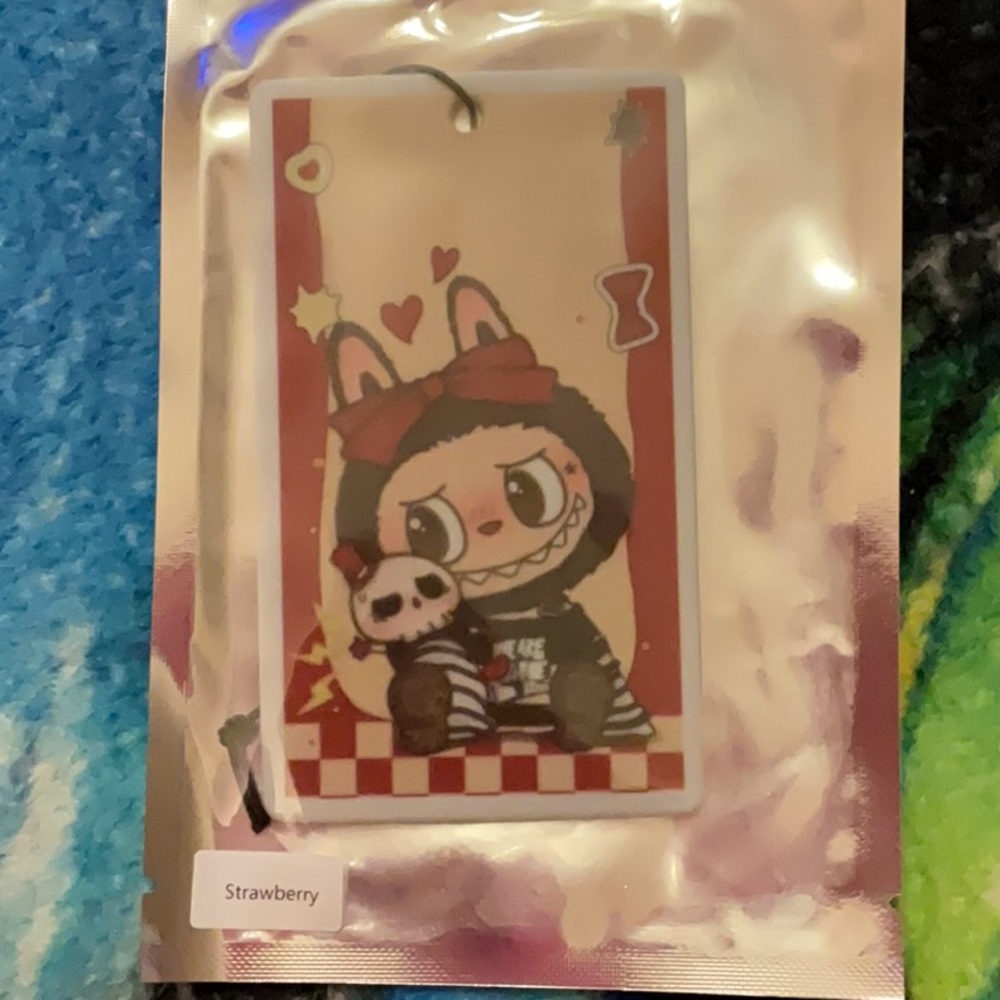 Umbrella with labubu & boyfriend - Picture 2 of 3